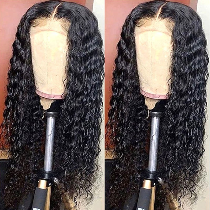 Heat Resistant Synthetic Fiber Long Curly Full Wig With Natural Look