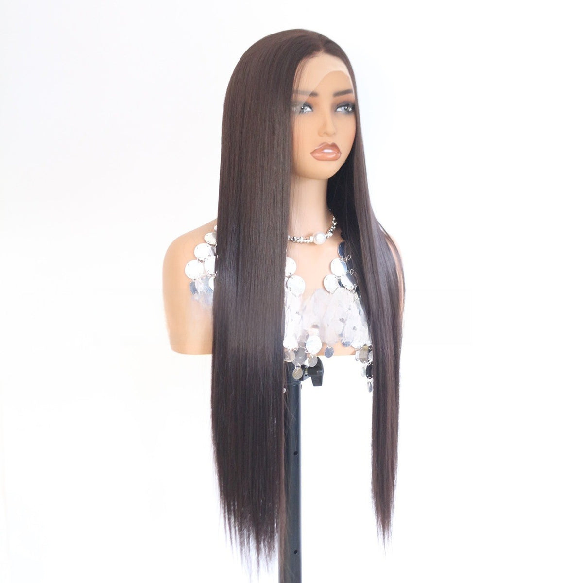 Lace Front Synthetic Long Straight Hair Wig